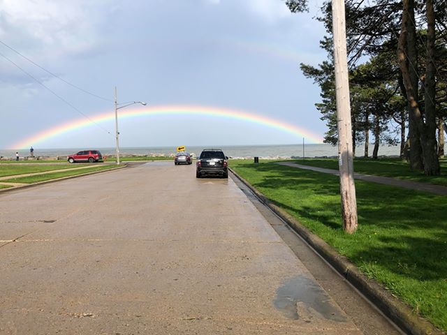 Rainbow over Kenosha